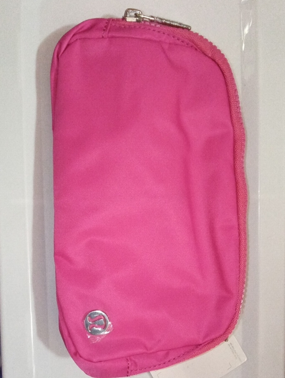 adidas Pink Zipper Phone Pouch